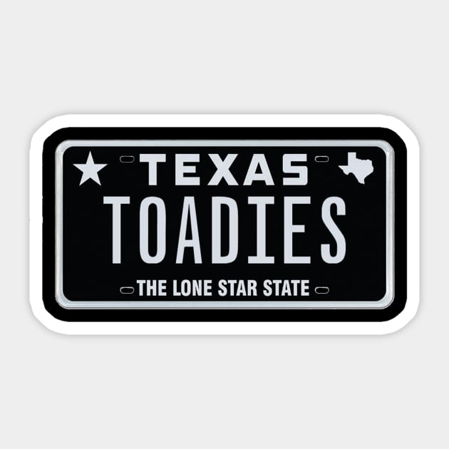TOADIES Sticker by Cult Classics